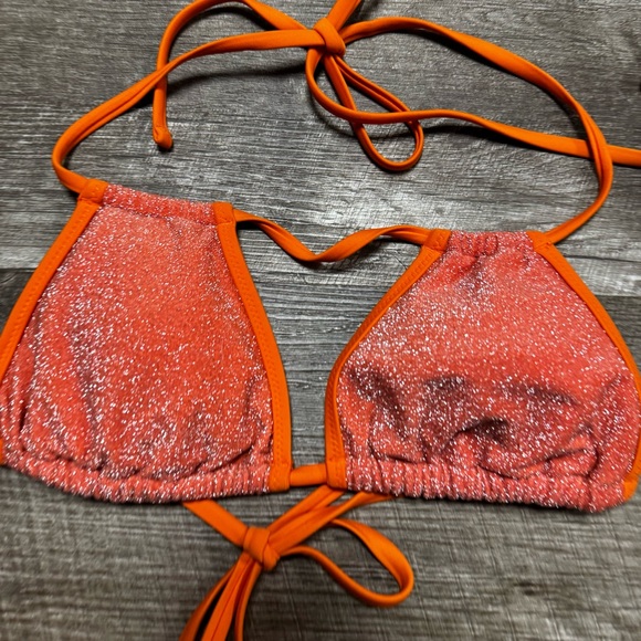 Aerie Triangle Bikini Top Size Small - Picture 1 of 4